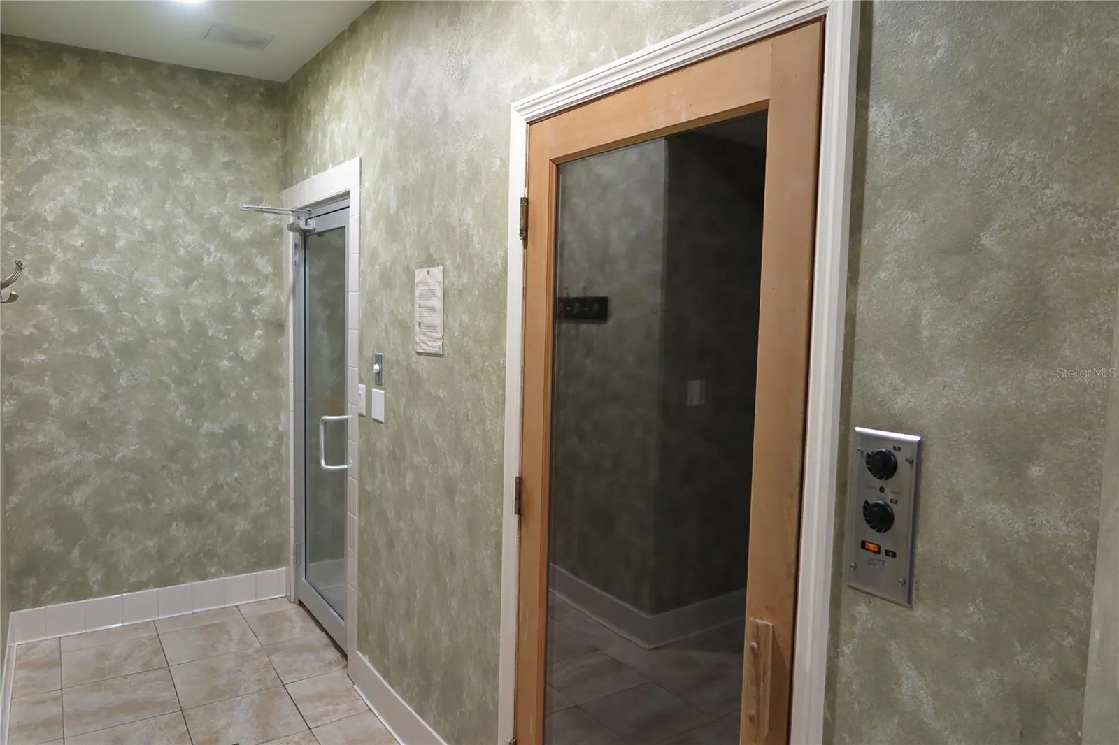 Rest Rooms, Sauna and Steam Room are just off the Pool.