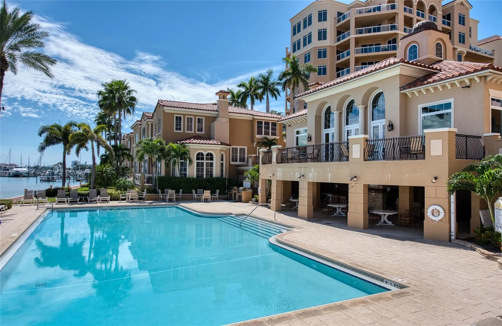 Pool Deck has 2 Barbeque Grills