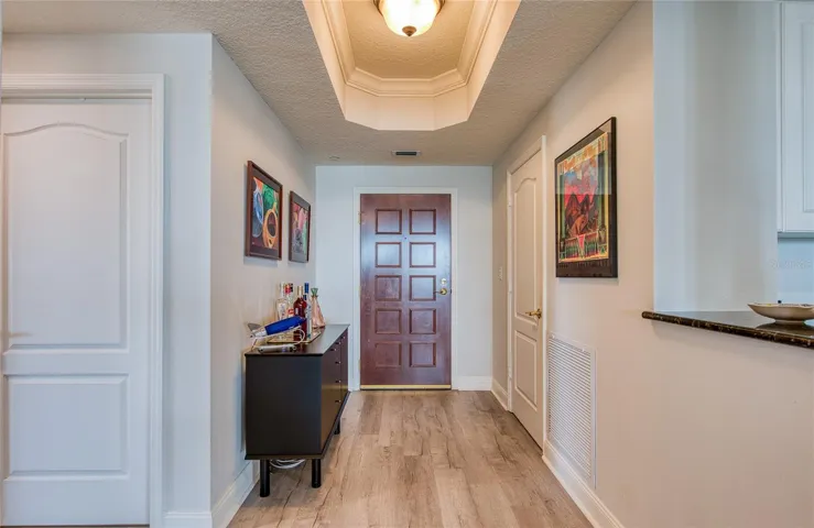The Foyer opens into the Great Room.