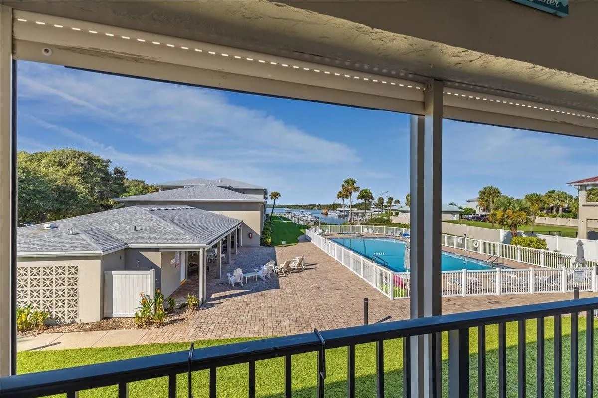 Balcony view of Intracoastal.