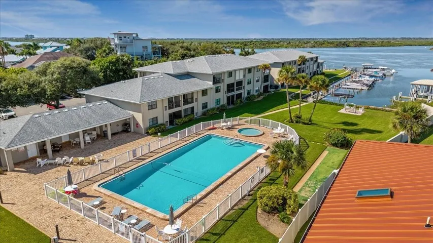 Beautifully maintained waterfront property.