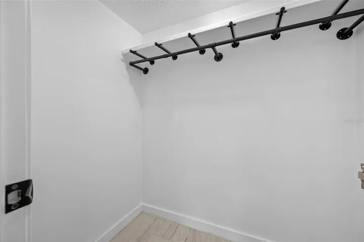 Primary closet