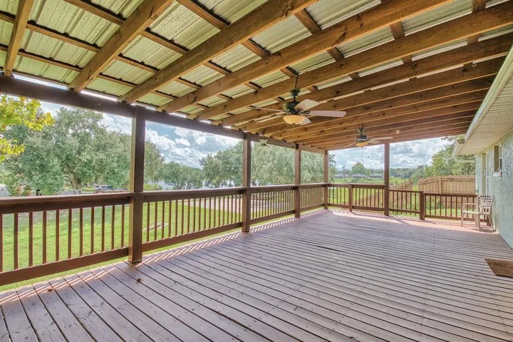 Large deck