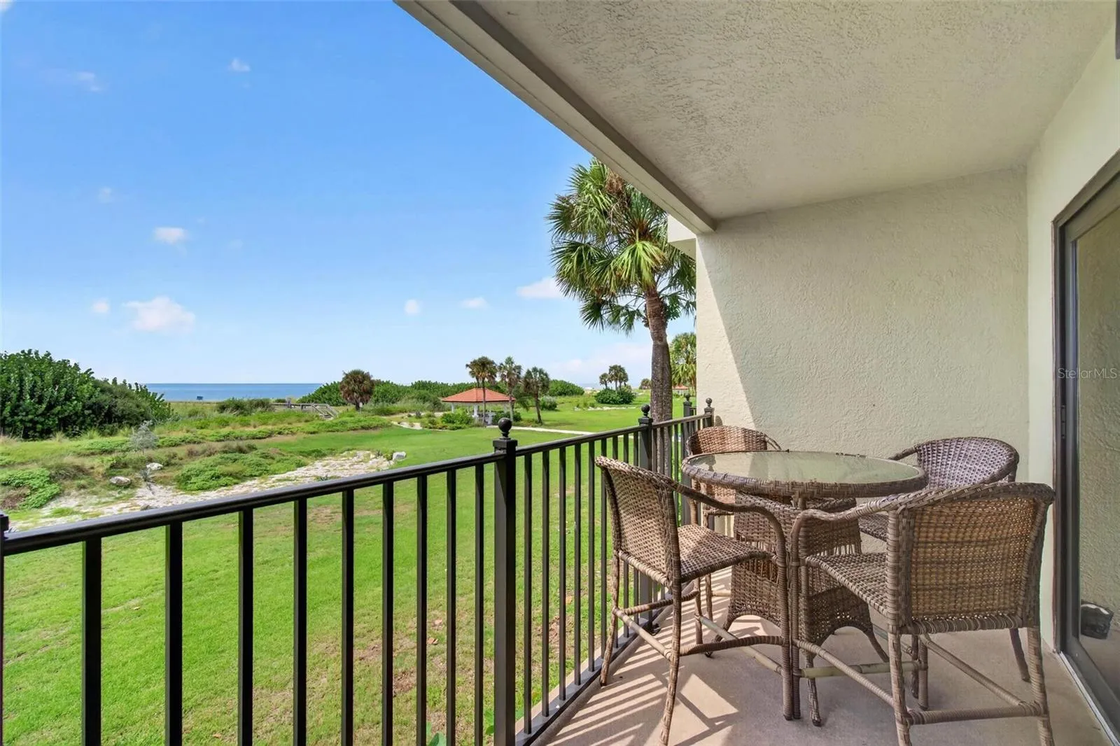 Enjoy sunsets from your balcony