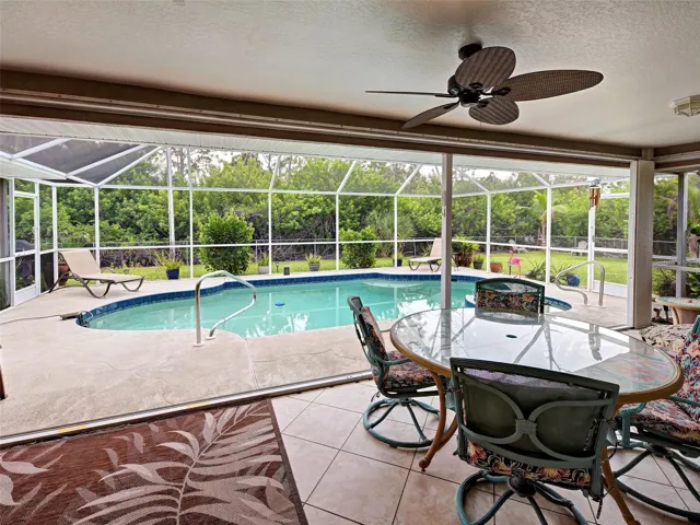 This is the perfect pool home and location.  With the amenities of the home and the local area, who needs to go on vacation?