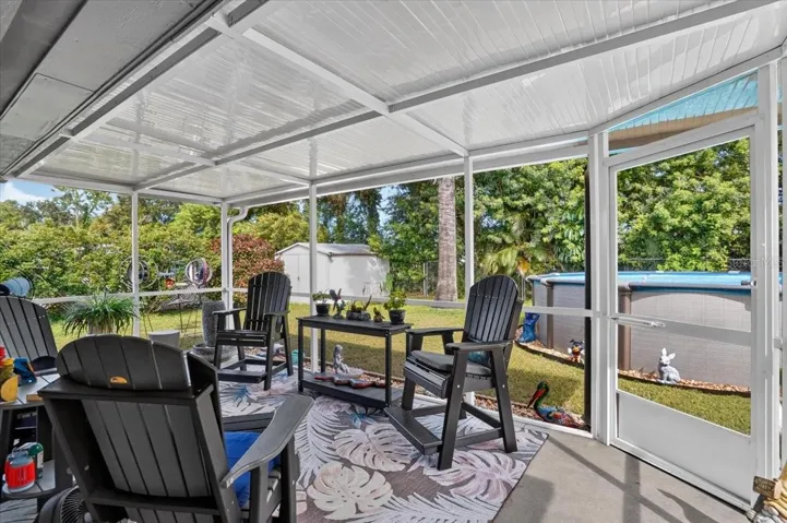 Screened In Porch.