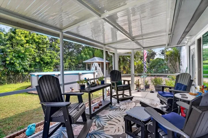 Screened In Porch.