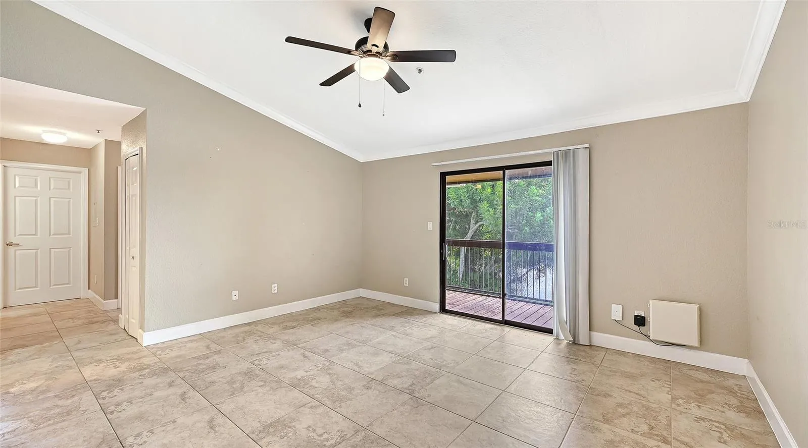 Living Room With Direct access to the Balcony