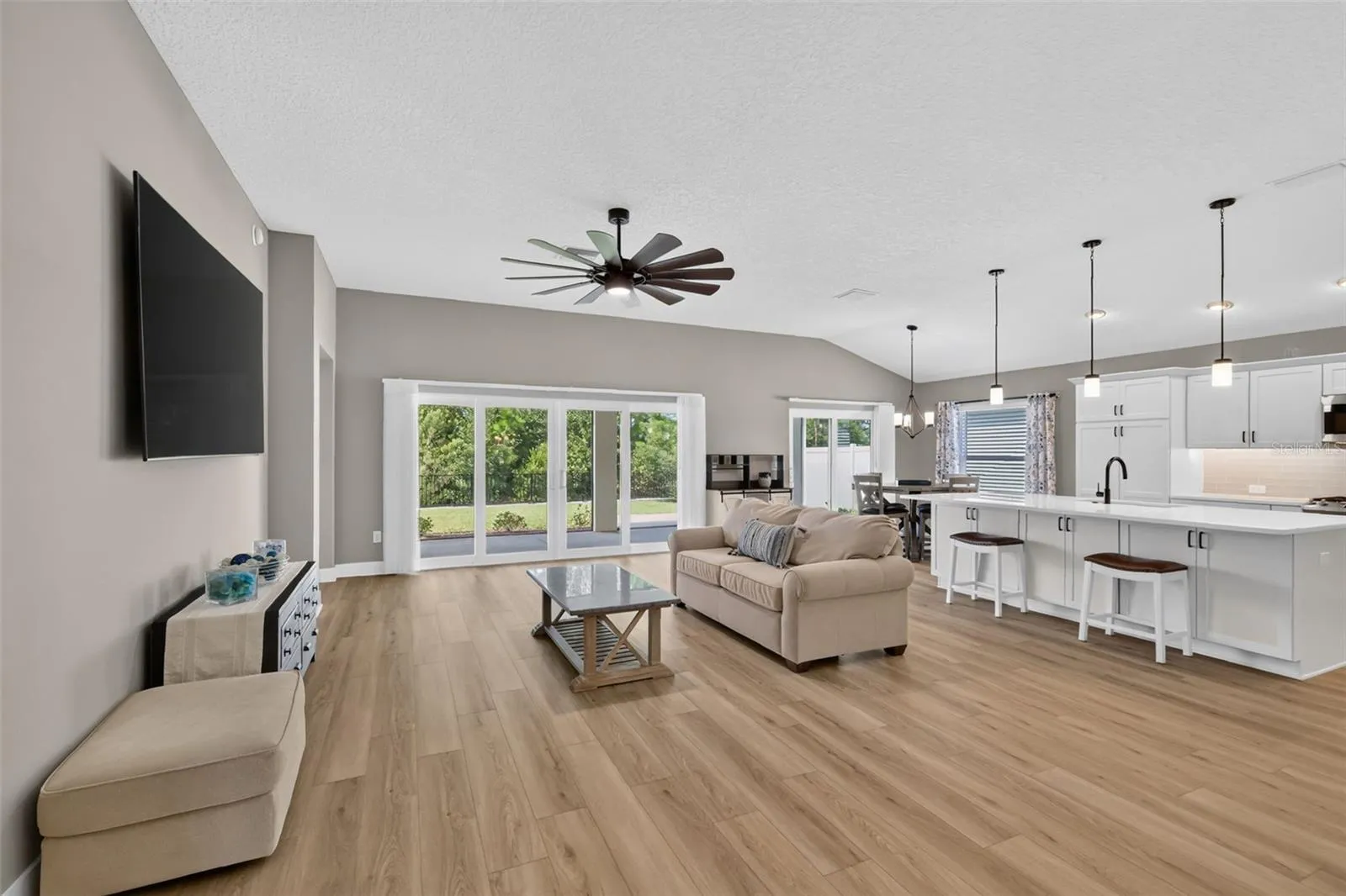 Living, Kitchen, and Dinette