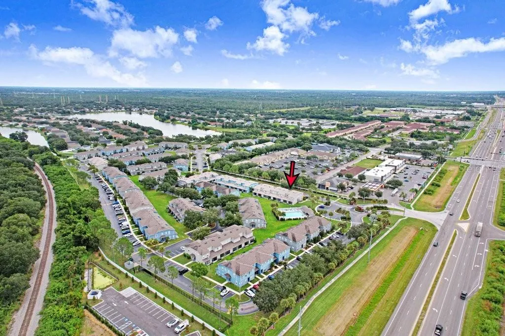 Ariel View of Building