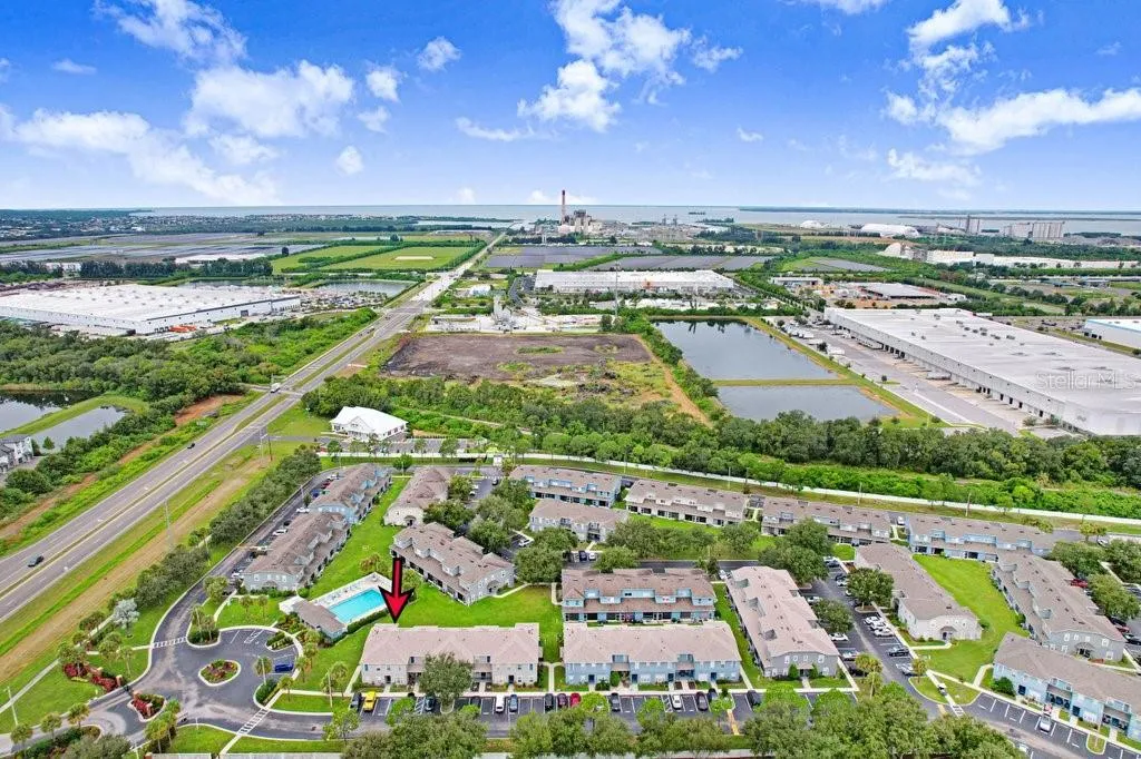 Ariel View of Building
