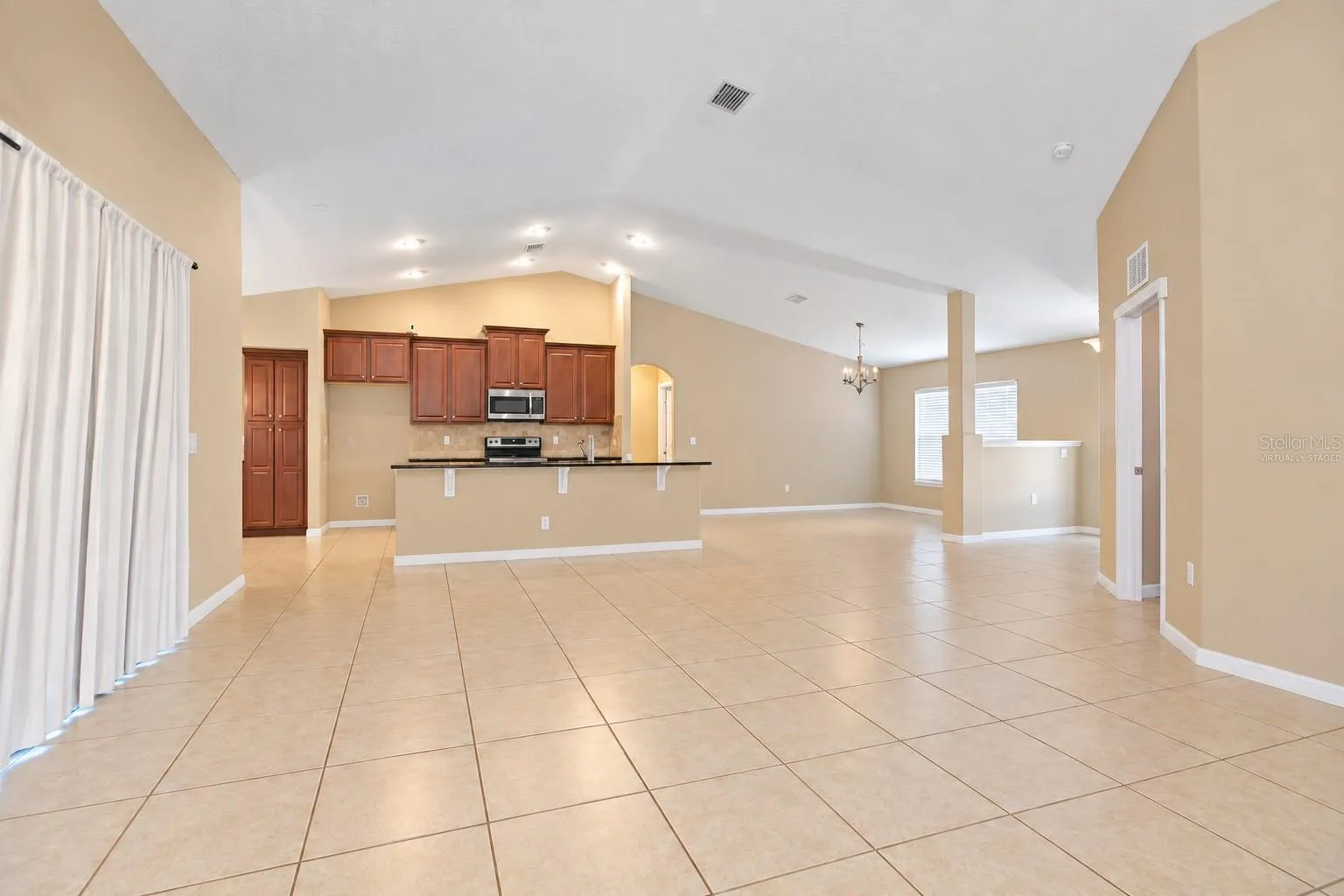 MAIN AND KITCHEN- VIRTUALLY STAGED