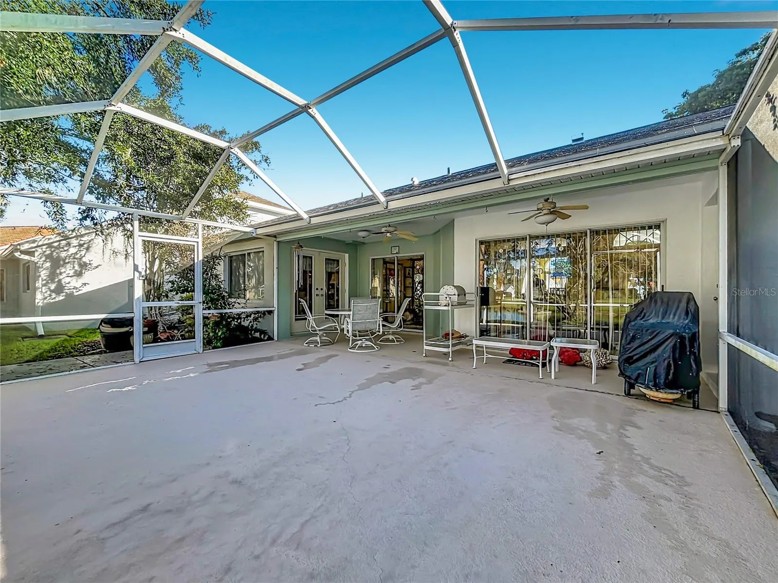 Rear Patio