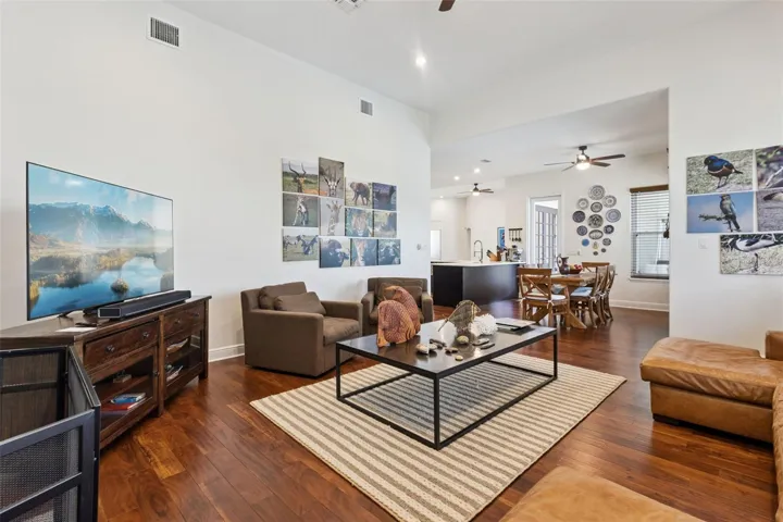 Welcoming family room off Kitchen.