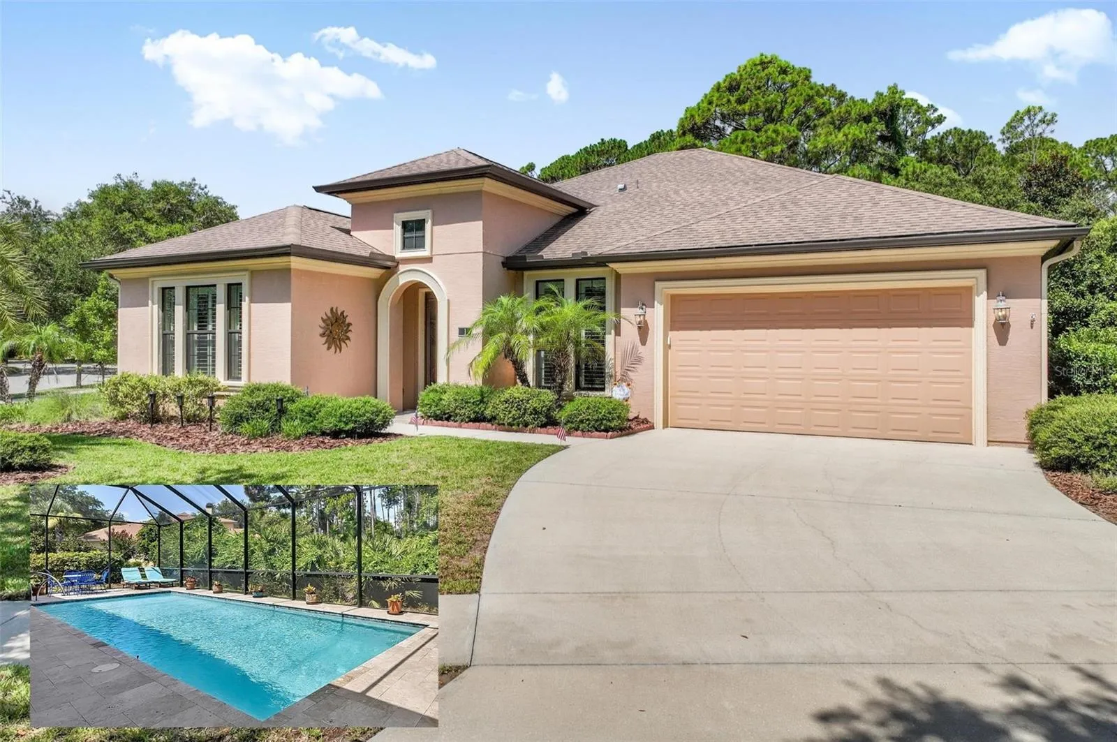 Front View w/ Pool