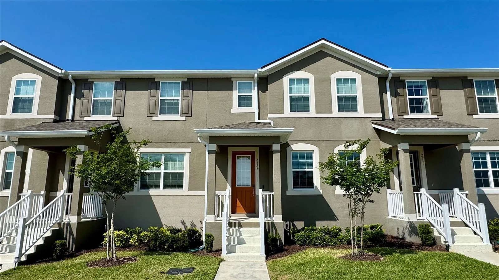 Front of the house