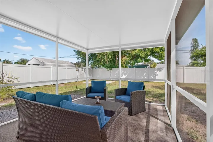 Enclosed Rear Porch