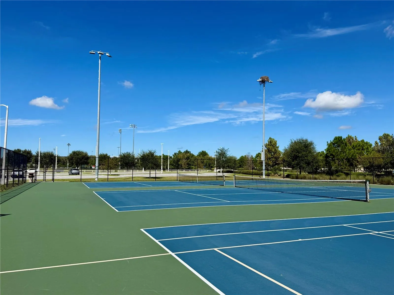 Tennis courts