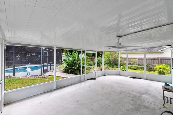 Rear Outside Patio