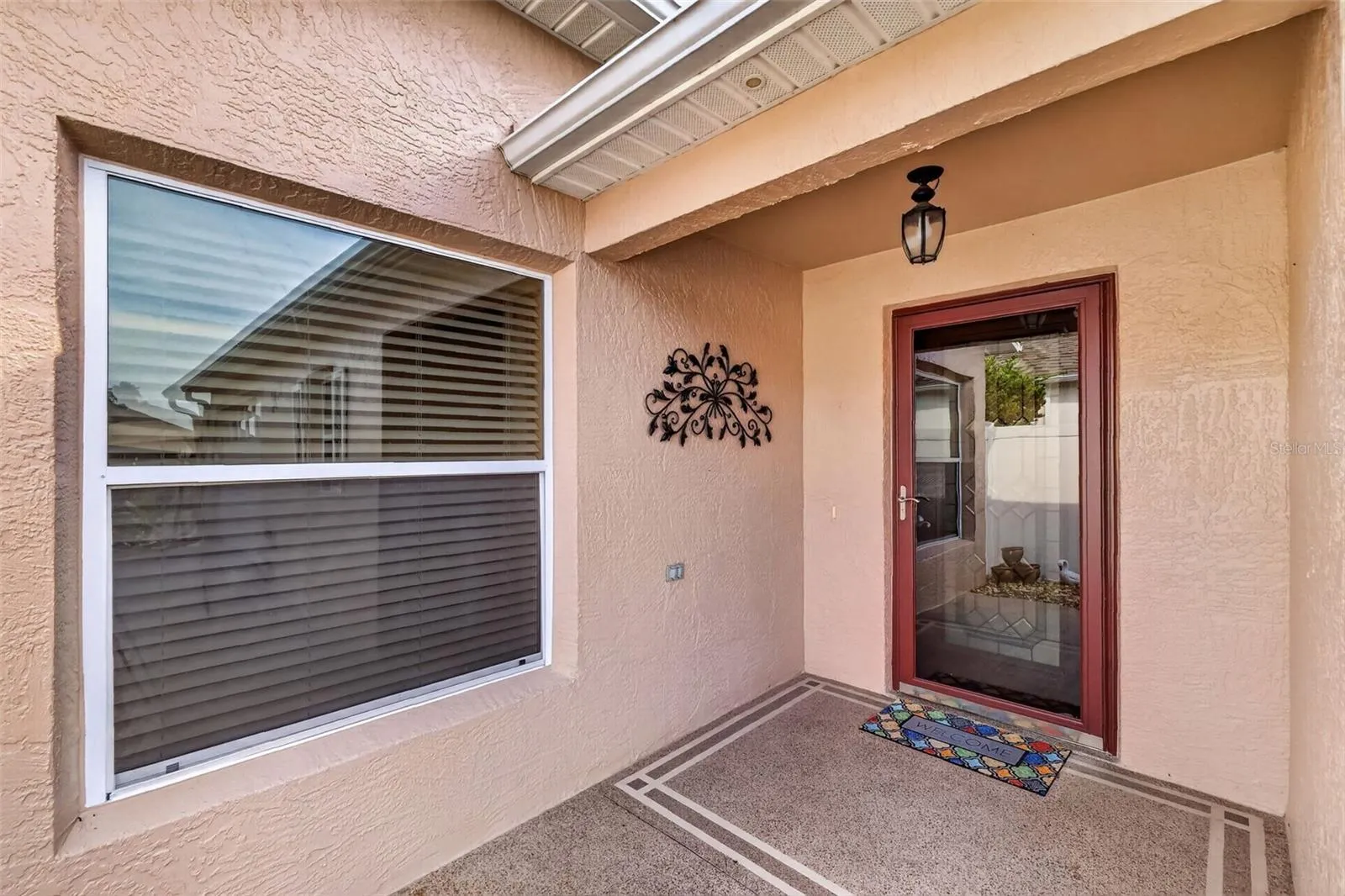 Glass storm door