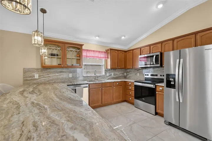 Kitchen granite counters
