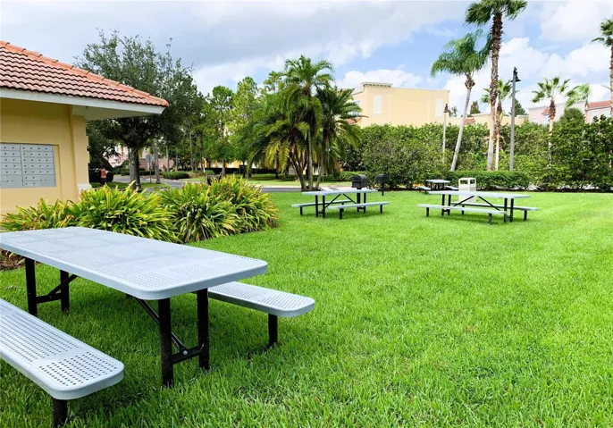 Community Picnic and Grill Area