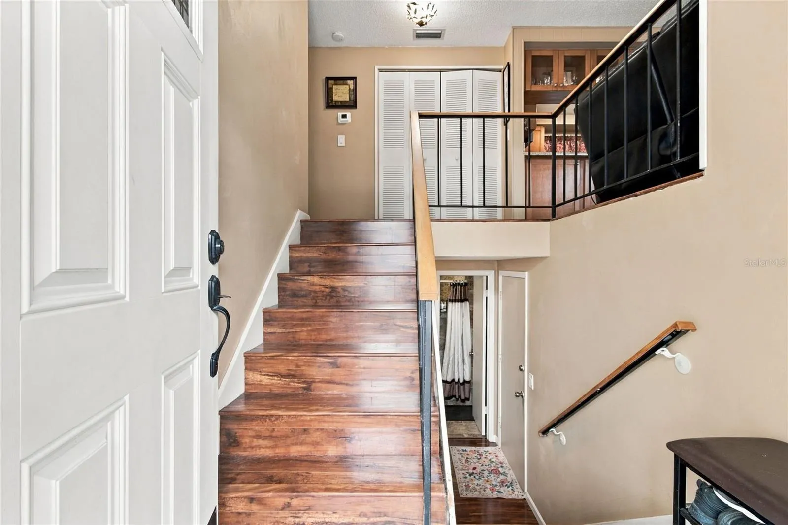 Front Door leading to main level