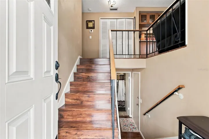 Front Door leading to main level