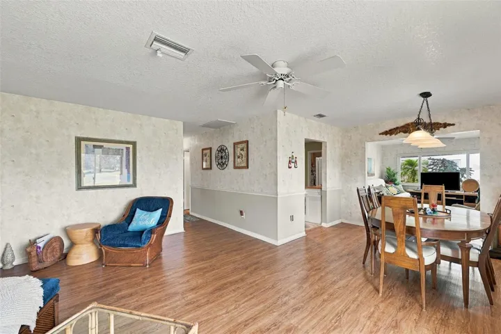 Easy access and view points from room to room, really opens up the space.