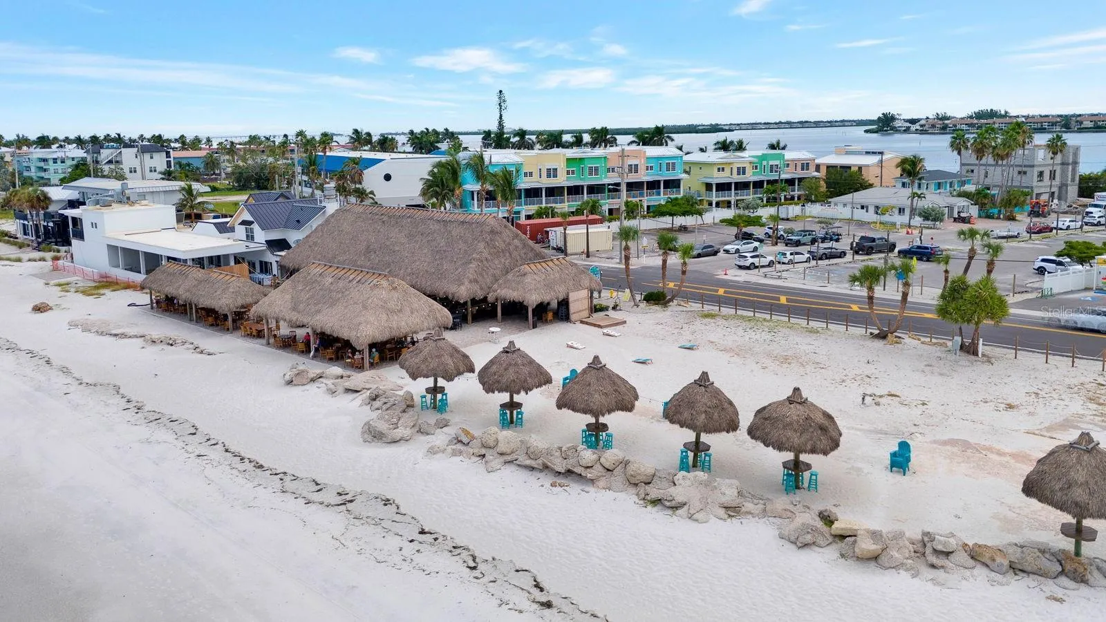 Gulf drive Beach cafe across from Condo