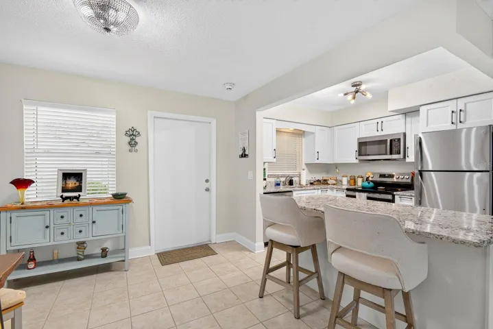 Open Kitchen area facing the front door