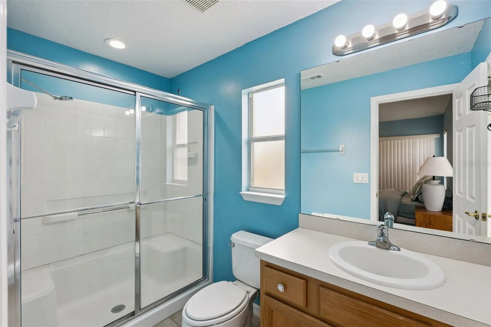 Primary bath with pool access