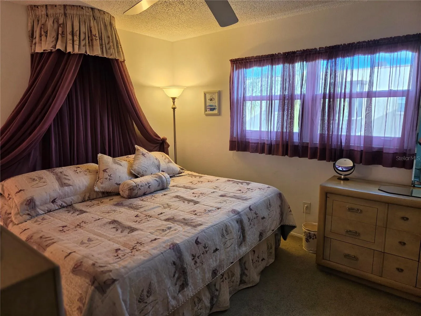 Spacious master bedroom