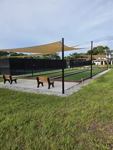Bocce ball courts