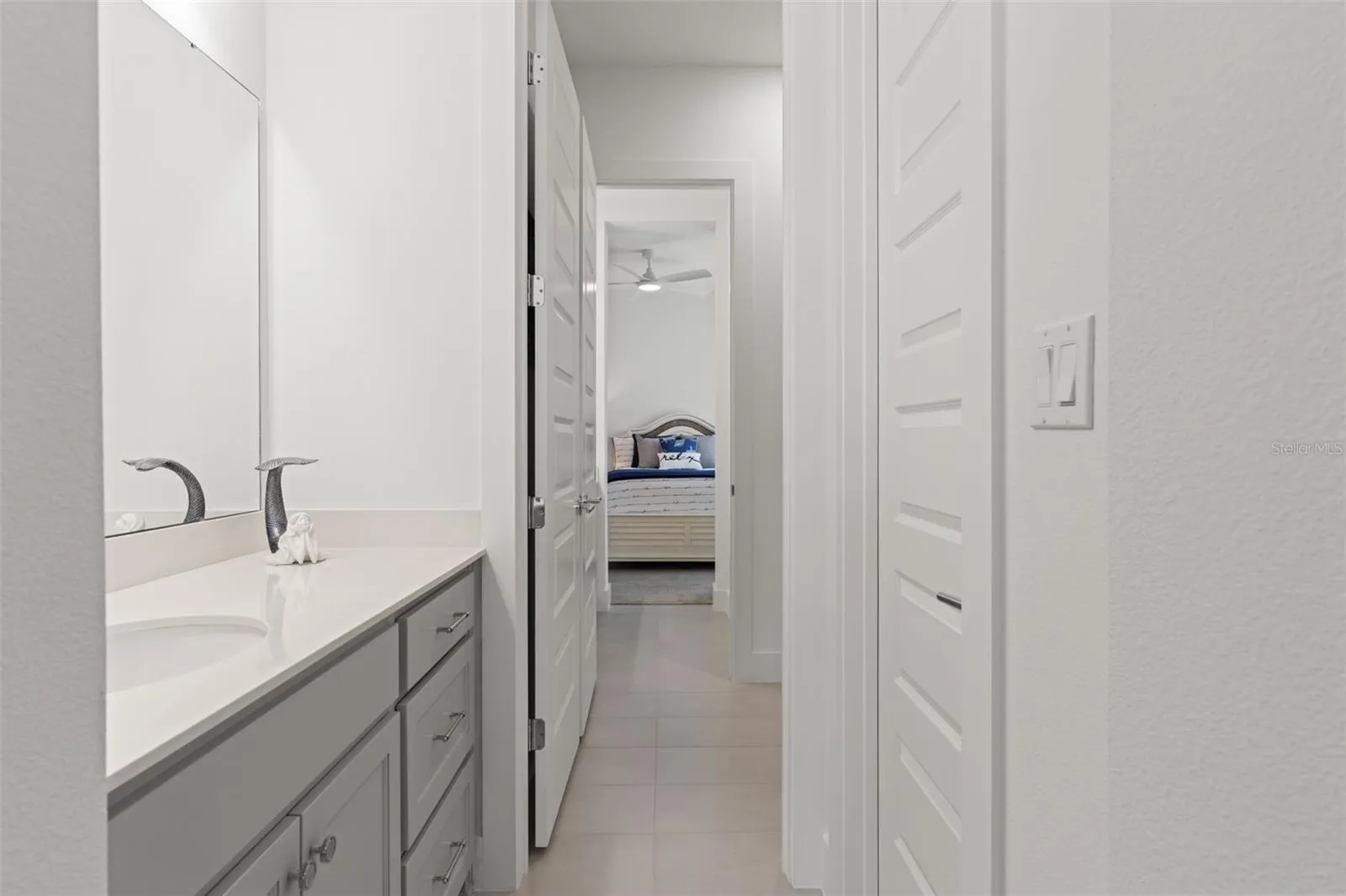Jack and Jill bathroom