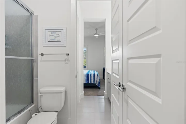 Jack and Jill bathroom