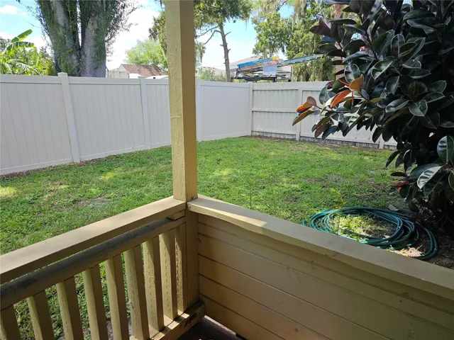 back yard