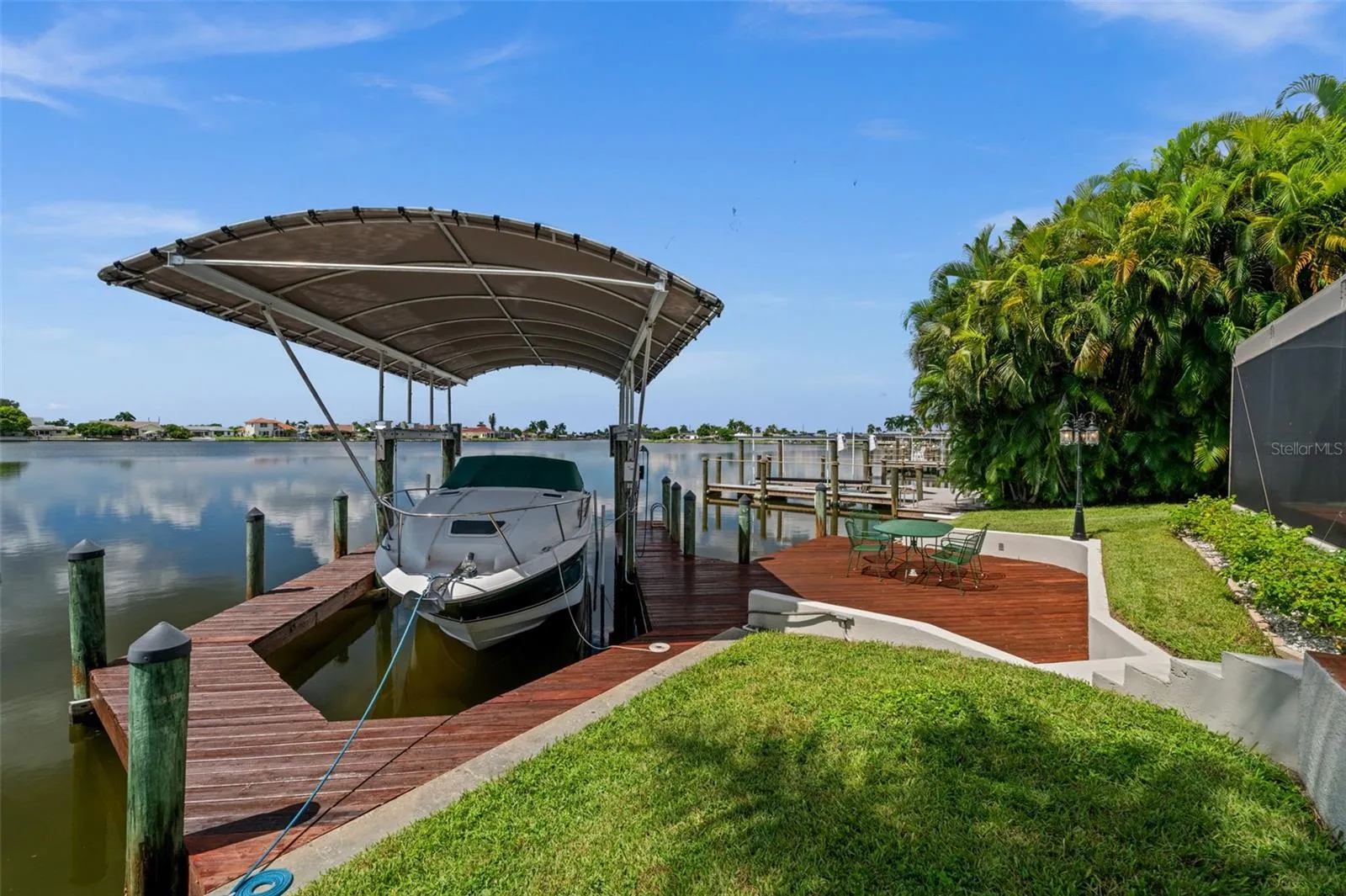 Always be ready for boating adventures with the 12000 lb covered boat lift