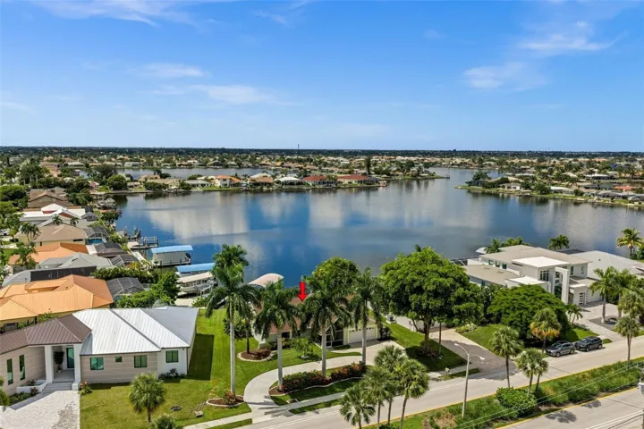 Thunderbird Lake provides an impressive waterfront backdrop