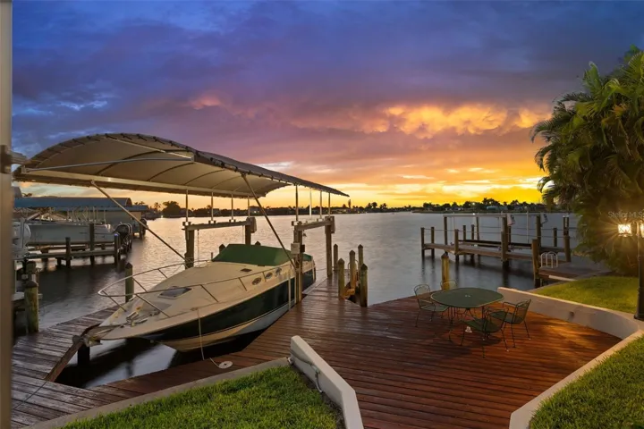 Enjoy colorful sunsets right from your own backyard