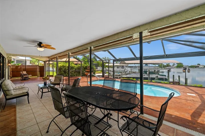 Plenty of covered outdoor space for relaxing and entertaining
