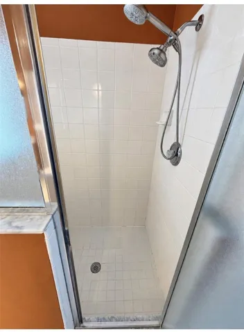 Separate shower