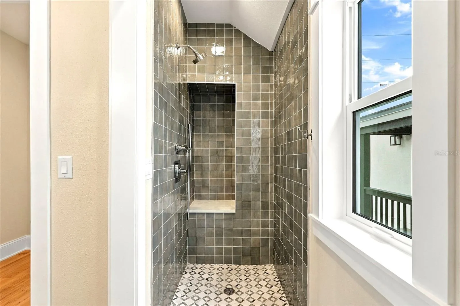 2nd Floor En Suite Bathroom with Tile Shower