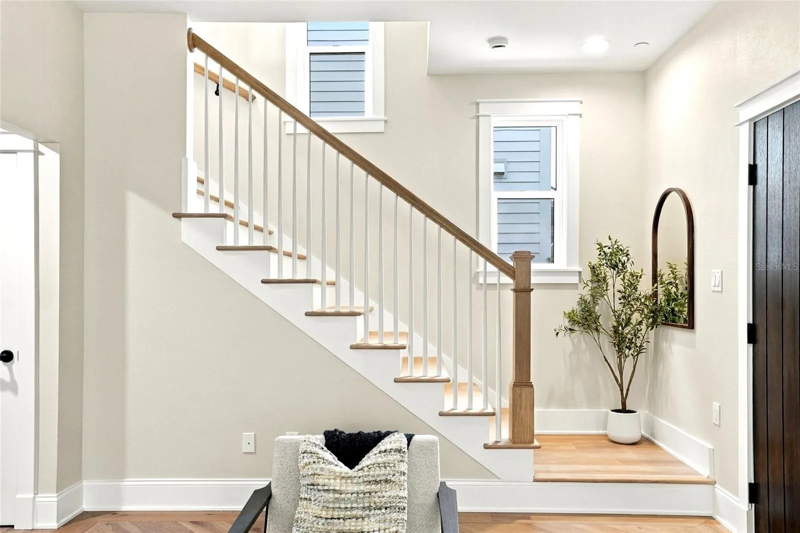 Stairway to second floor