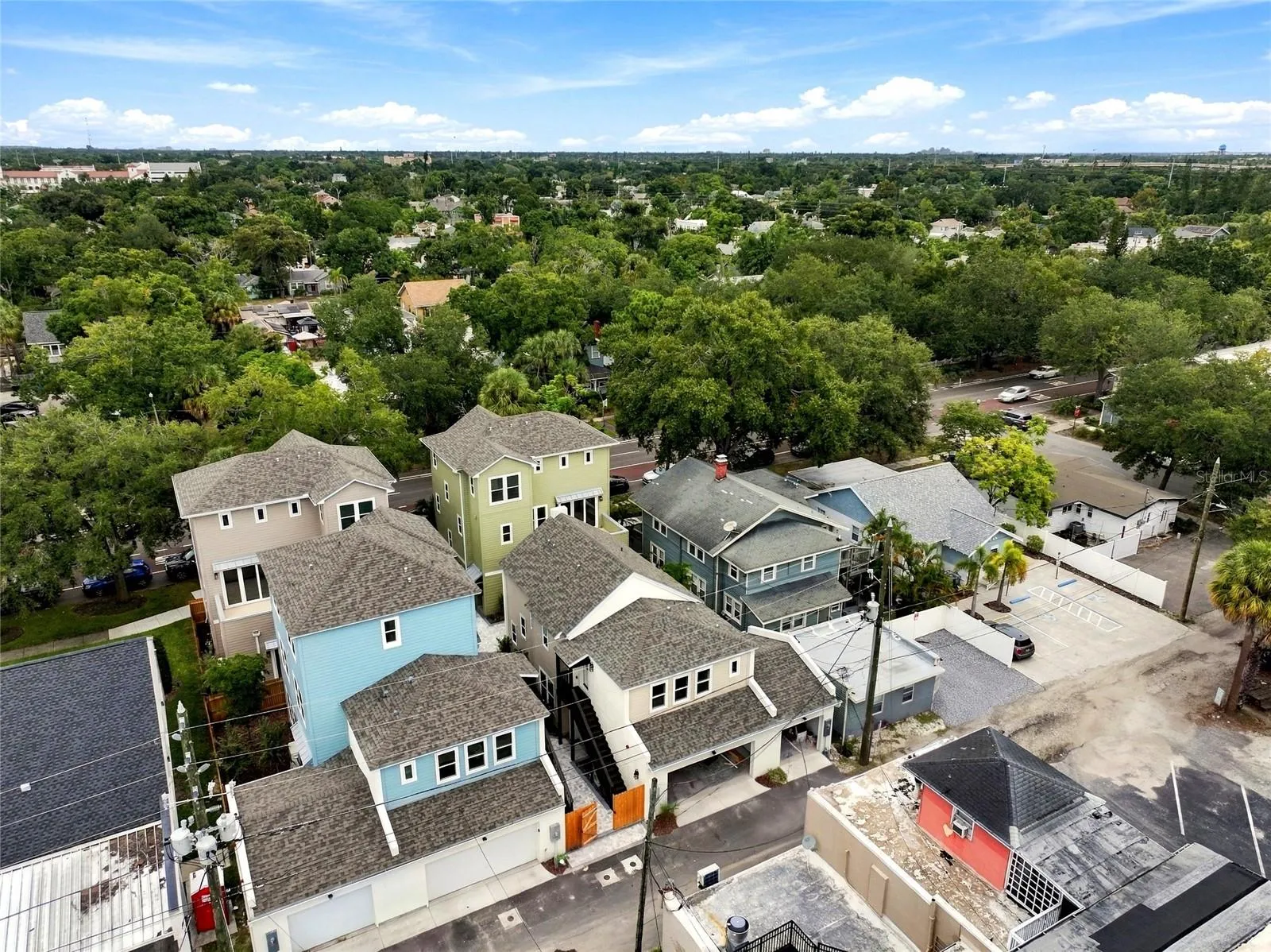 Aerial View of Property