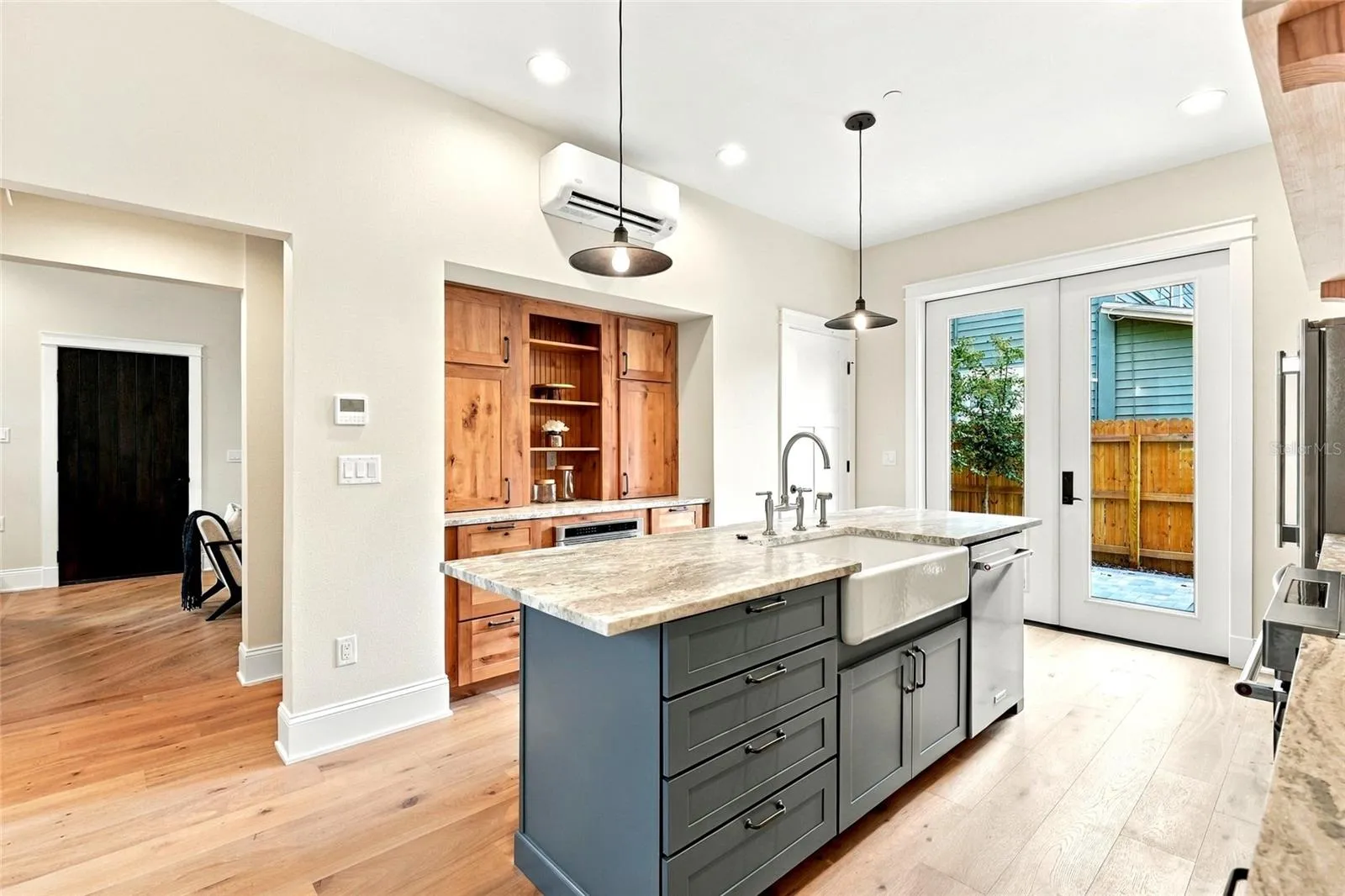 1st Floor Kitchen with built in cabinetry