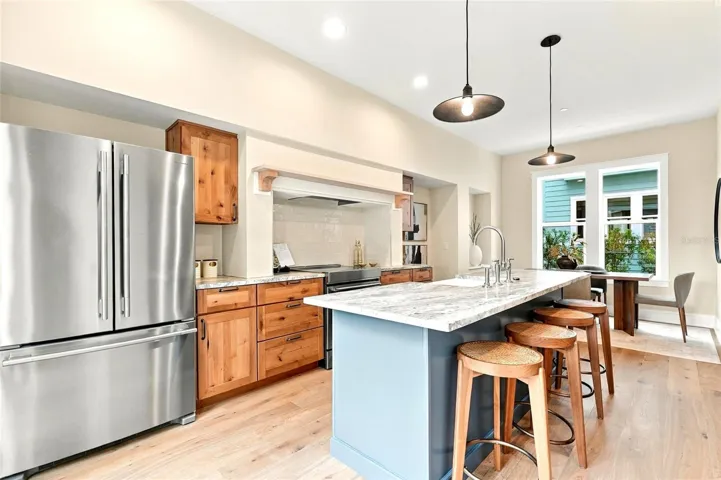 1st Floor Kitchen Seated Island