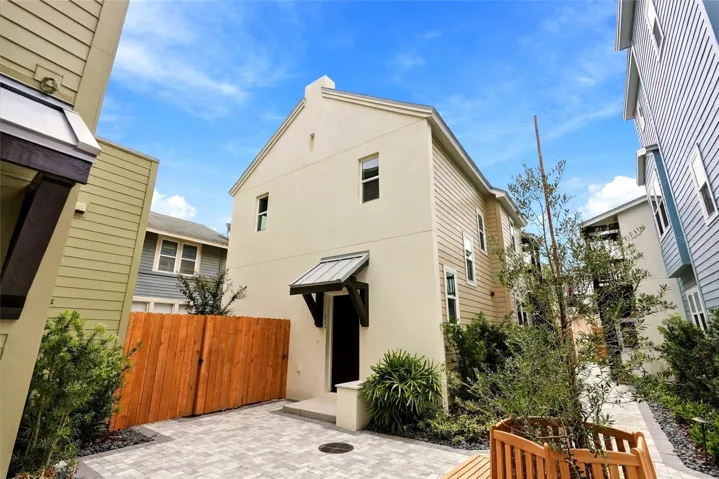 Front exterior and entrance of home