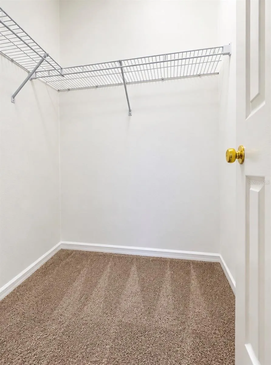 Downstairs Walk-In Closet