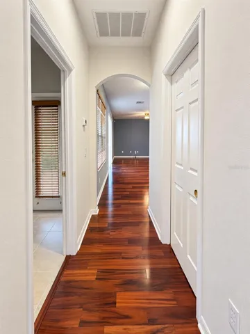 Downstairs Hallway to Bedroom